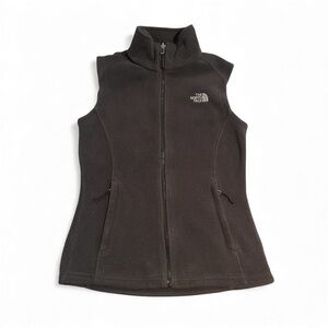 the North Face Women’s Black Fleece Full Zip Vest FLASHDRY sz XS